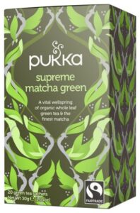 Matcha pulver - Pukka Supreme Matcha Green Tea påse
